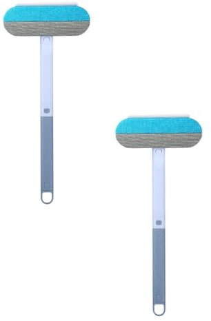 Reinigungsbürste für Tierhaare,Tierhaarentferner, 2er-Pack Tragbarer Fusselentferner, Katzenhaarentferner Fusselbürste Kleiderbürste, für Teppich, Sofa, Kleidung, Matratzen, Tierhaar (2)