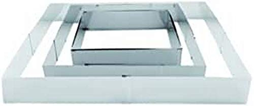 IBILI 790600 - Molde Extensible Rectangular INOX (20x24..38x46 cm)