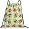 Richugui Süße Avocado-Tasche mit Kordelzug, lustiger Kordelzug, Rucksack, Sporttasche, Turnbeutel für Damen und Herren, Rucksäcke, Schwimmtasche für Strand, Schwarz, One size