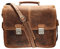 Green Burry Vintage Aktentasche XXL 1728, Braun, one size