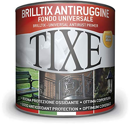 TIXE 104.542 Brilltix Smalto Antiruggine, Grigio, 500 ml