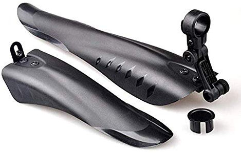 TYXTYX Fahrradkotflügelset, Verstellbarer Rennrad-Mountainbike-Fahrradreifen Vordere/hintere Kotflügel Kotflügel-Kotflügelsatz, für Mountainbike-Rennrad
