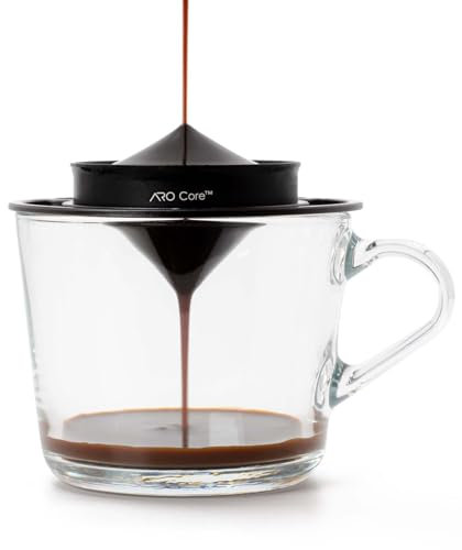 ARO Core™ Espresso extraktionskylare i aluminium | Kaffekylningstillbehör fruset verktyg (1 paket kylappar)