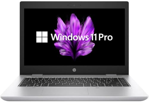 HP ProBook 640 G5 Ordinateur portable professionnel 14 (1366 x 768), Intel Core i5-8365U, 16 Go de RAM, SSD 256 Go, clavier QWERTY, Windows 11 Pro (reconditionné)