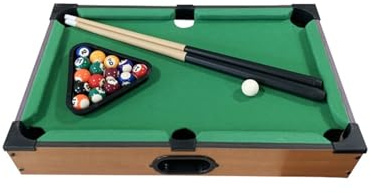 Kinaxixi Mini Billardtisch Holz Billard Tabletop Brettspiel für Familiennacht Party Zeit Geschenk für Katzenliebhaber