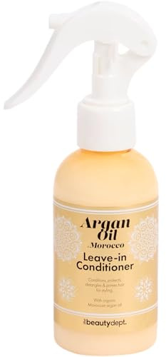 The Beauty Dept - Balsamo Senza Risciacquo Argan Care - Trattamento Leave-In Idratante per Capelli Secchi e Crespi - Districante Istantaneo con Olio di Argan - 150ml