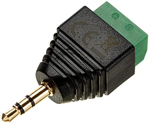 DeLock Adapter terminalblock > jack 3,5 mm kontakt 3-stift