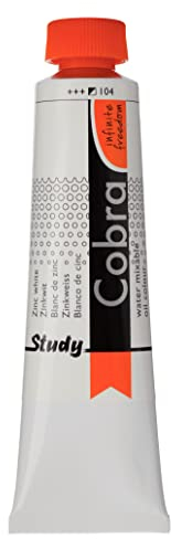 COBRA Ölfarbe auf Wasserbasis 40 Ml Kette White, Cranberry, One Size, 40