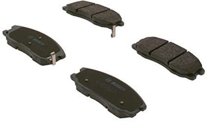 Bosch BP1122 - Pastiglie Freni Auto, Delantero - Calidad Bosch - Reducción de Ruido y Polvo - Certificación ECE-R90 - Sin Cobre - 1 Juego de 4 Pastillas