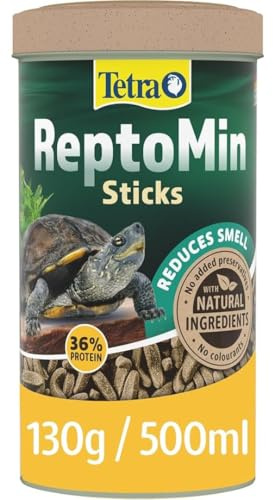 Tetra ReptoMin, Cibo completo per tartarughe d'acqua, 500 ml