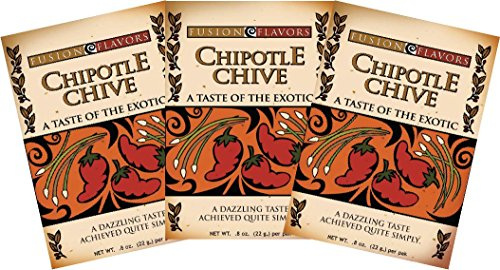 Fusion Flavors Dip Seasoning Mixes (Chipotle Chive 3 Pack)