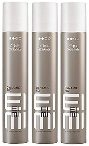 3er Dynamic Fix 45 Seconds Styler Wella Proffesionals EIMI Styler Modellier Haar Spray 300 ml