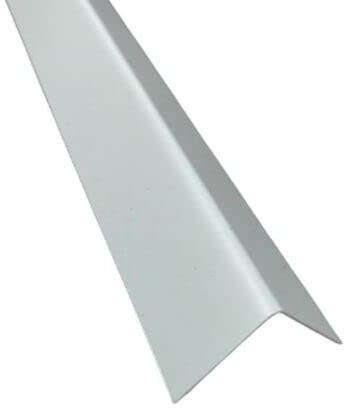 Handel Hoffmann Aluminium Weiß RAL 9010 6 cm Zuschnitt 2 m lang Kantung 40/20mm