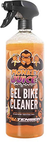 Tru Tension | Monkey Juice Gel Bike Cleaner | For High-Performance, Race, Road & Off-Road Bikes | Bike Tools & Accessories | 1L