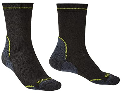 Bridgedale X Easy On Ski-Calcetines de Resistencia Merino, Multicolor, M Unisex Adulto