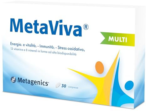 Metagenics Metaviva Multi - Miscela Specifica di Micronutrienti High Impact - 30 Compresse