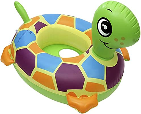 Anello da Nuoto Gonfiabile per Bambini, Salvagente con Mutandina, Galleggiante per Piscina, 4-48 Mesi (Turtle)