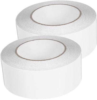 OSALADI 2 Rouleaux Ruban Adhésif Tapis de Ruban Duct avec Adhésif Fort pour Tapis et Moquettes pour Intérieur et Extérieur