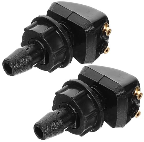 Ciieeo 2Pezzi Ugelli Lavavetri Anteriori per Auto Ugelli Sostituzione per Tergicristallo Facile Installazione Materiale Nylon Resistente Diverse Condizioni Climatiche