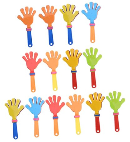 SOLUSTRE 20 Piezas Juguetes Para Golpear La Palma Mano Aplausos Juguete Para Aplaudir De Plástico Para Hacer Ruido Accesorios Para Fiesta Recuerdo De Fiesta