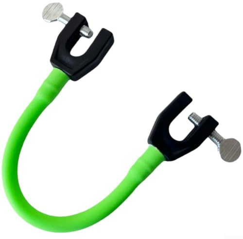 Snowboard Connector Clip for Ski Tips Lightweight and Easy to Carry Aids Beginner Skiers in Learning Control Techniques (Light green)