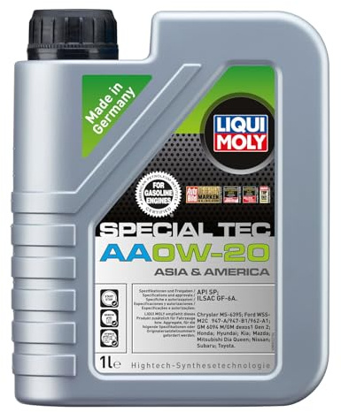 Liqui Moly Special Tec AA 0W-20 | 1 L | Synthesetechnologie Motoröl | Art.-Nr.: 9701