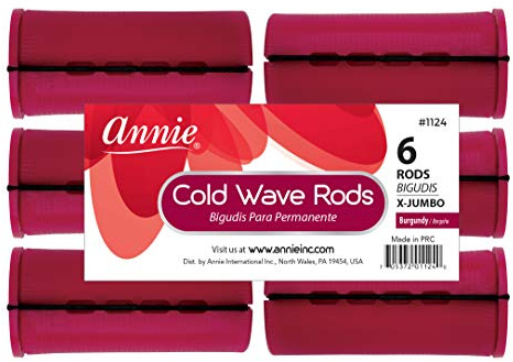 3 Packs of Annie Cold Wave Rods (Xtra Jumbo) #1124 6Pcs/Pack