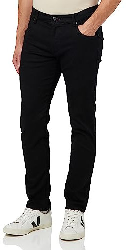 bugatti Herren 3038d-76682 Loose Fit Jeans, Schwarz (Black 290), 33W / 32L EU
