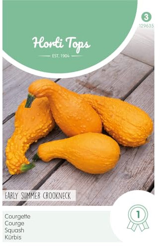 Hortitops 129635 Early Summer Crookneck (graines de courgettes)