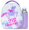 Smash 99% Unicorn Insulated Lunch Bag and 500ml Bottle, Purple, Polyester, 500 milliliters