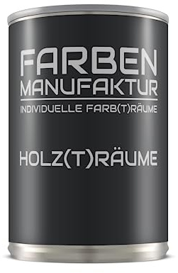 Farben Manufaktur Holzlasur Lasur Holzfarbe Holzschutzlack Holzlack lasierend n. deckend RAL 0,5L, Farbe: ca. RAL 1005 Honiggelb