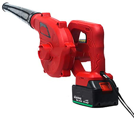 Souffleur de Feuilles et aspirateur de Jardin, aspirateur à Main électrique, Petit souffleur de Feuilles à Batterie Li, sèche-Cheveux au Lithium, collecteur de poussière pour Ordinateur, sou