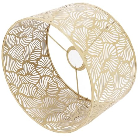 Abat-jour Moderne Style Simple Creusé Conception Lumière Couverture Décoration de La Maison pour E14 E27 Ampoules (Or)