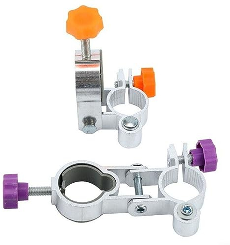 Lot de 2 supports de fixation pour parapluie, support de parapluie, support de parasol réglable pour chaise de jardin, parasol, patio, balcon, terrasse, parasol pliable