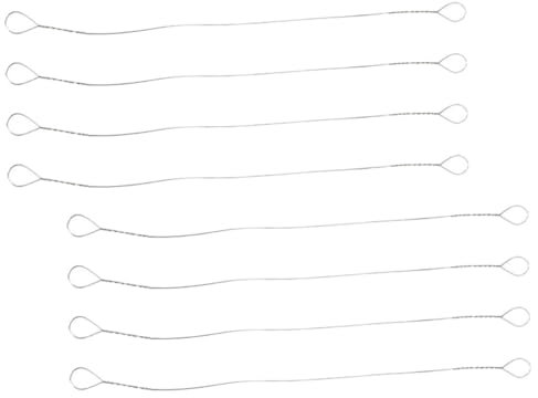 PRETYZOOM 8pezzi Filo Taglierina Formaggio in Acciaio Sostitutivo Per Affettatrice Burro e Formaggi Strumento Cucina Leggero e Resistente Taglio Per Casa e Ristorante