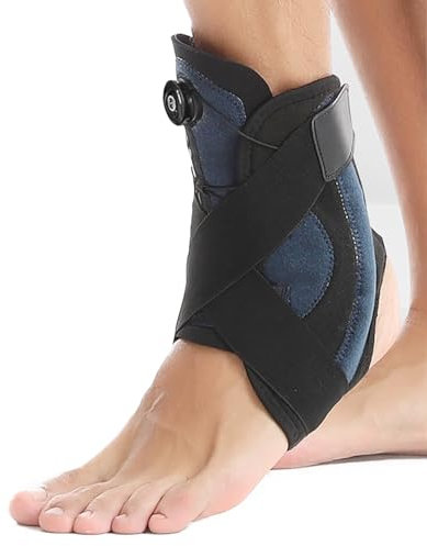 MeYuxg Chevillère réglable, Chevillere de Maintien Sport, Attelle Cheville, Chevillere Entorse, Strapping Cheville