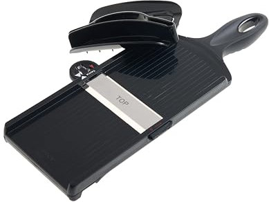 Lacor - 60275 - Mandolina Bidireccional Fast, Corte Liso, Libre de BPA, Sistema DoubleCut, Cuchillas Afiladas, Dos Tipos de Corte, Diseño Compacto y Desmontable