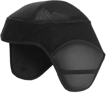 Hemobllo Forro para Casco de Ciclismo de Invierno, Interior Acolchado Térmico Protección para Orejas, Talla Única, Tela Suave y Transpirable, Gorro para Hombre, Accesorio para Mantener