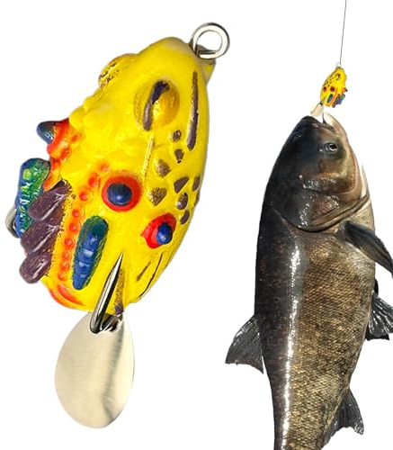 Grodliknande Fiskeagn,Realistiskt Mjukbete | Abborre Gös Gädda Mal Fiske | för utomhusbruk i sött och salt vatten, sjö, å, för sportfiskare