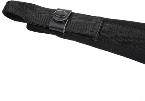 Risveglio Breathable Nylon Accordion Strap Set with High for Performance Sponge, Adjustable 8-120 Bass, Black(60-120 Bass)