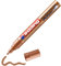 edding 750 Glanzlackmarker - kupfer - 1 Lackmarker - Rundspitze 2-4 mm - Lackstift für Glas, Stein, Holz, Kunststoff und Papier - wasserfest, stark deckend