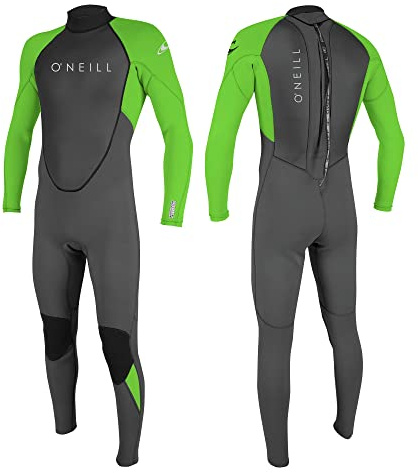 O'Neill Neoprenanzug Reactor II 3/2 Back Zip Full Graph/Dayglo M