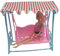Fat-catz-copy-catz 1x Plastic Pink Age 3+ & Blue Garden Swing for 11-12 Princess Dolls Dollhouse Furniture - Doll NOT Included