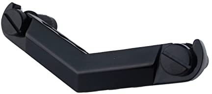 Guyker Guitar Stop Bar Saitenhalter mit Ankern und Nieten Ersatzteil kompatibel mit Les Paul LP SG Style 6 Saiten E-Gitarre - GK21, Schwarz