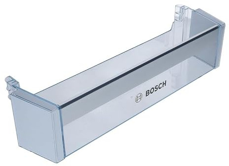 LUTH Premium Profi Parts Flaschenabsteller Türfach kompatibel mit Bosch Siemens Neff Constructa Balay 00743239 Kühlschrank Türablage Flaschenfach 438 x 112 x 96 mm transparent