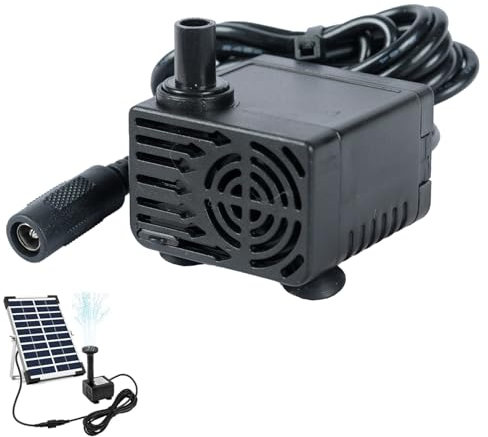 Bombas de fuentes solares, bombas de agua solar, bombas de fuentes solares DC 12v, sin agua de agua, sin agua solar, sin panel solar, sin panel solar, sin panel solar