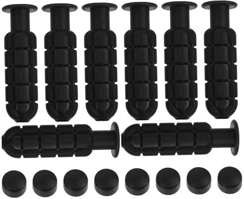 ibasenice 8stücke rutschfeste Tischfußballgriffe Aus Robustem Ergonomische Handhabung Für Besseres Spielerlebnis Kompatibel Mit Verschiedenen Tischfußballmaschinen