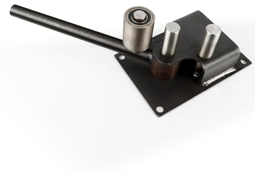 Heavy Duty Rod Bender,Bendable Diameter 4-14mm Steel Rod and Small Flat Iron,Manual Rebar Bender Suitable for DIY and Factories