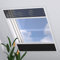 Radeco® Dachfenster Fliegengitter Plissee Kombi schwarz 80 x 120 cm (BxH), Insektenschutz und Sonnenschutz, Selbst kürzbar, fliegengitter dachfenster, fliegengitter schrägfenster, plissee dachfenster