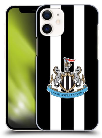 Head Case Designs Officially Licensed Newcastle United Football Club Stripes Crest Hard Back Case Compatible With Apple iPhone 12 Mini